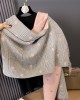 2024 fall and winter new love bird's nest scarf fashion wild thickened warm two-sided shawl