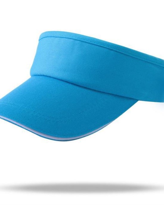 [Limited time discount] Sports polyester cotton no top hat sun hat advertising hat marathon outdoor empty top hat running hat