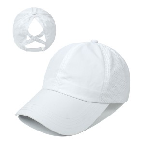 Baseball cap women new outdoor sports ponytail baseball cap breathable mesh