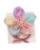 Colorful sequins cute sun flower hair rope ponytail rubber band