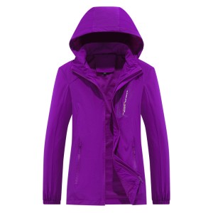 Cross border outdoor storm jacket women's spring windproof thin leisure sports jacket waterproof climbing clothing fashion brand storm jacket