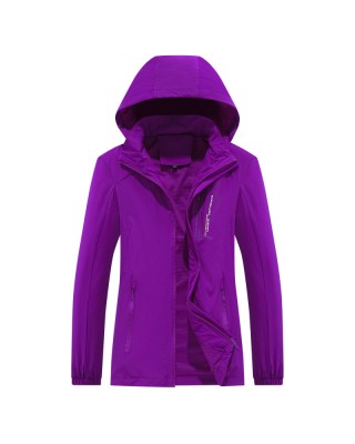 Cross border outdoor storm jacket women's spring windproof thin leisure sports jacket waterproof climbing clothing fashion brand storm jacket