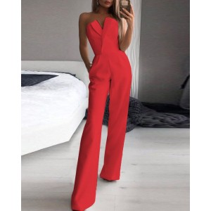 2024 Spring and Summer Chinese Long Dress New Chinese jumpsuit Slant waist temperament Commuter jumpsuit